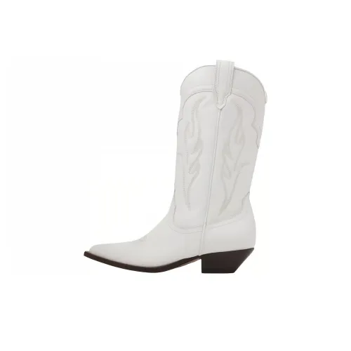 SONORA BOOTS Ботильоны Женские Белые
