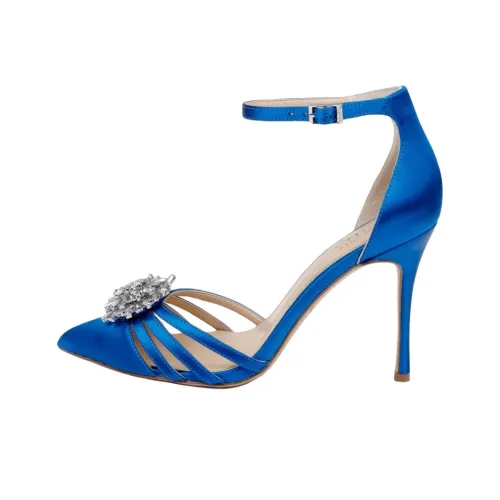 Badgley Mischka Violette Узкий каблук Высокие каблуки 9,5 см Женские Синий