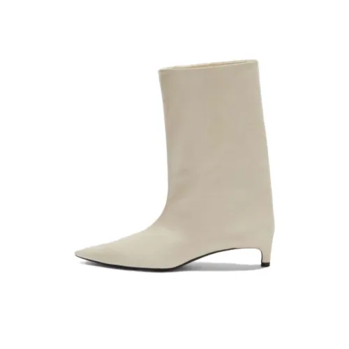 JIL SANDER Ботильоны Экрю Женские