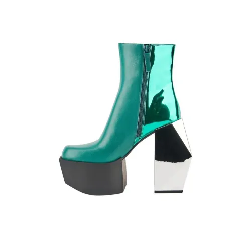 UNITED NUDE Stage Ботильоны 15 см Женские Зеленые