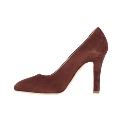 MANOLO BLAHNIK Высокие каблуки Бургундский Женские