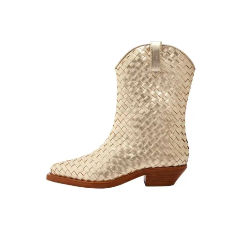 Schutz Cicera Botines 3 см Женские Золотые