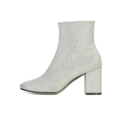 Balenciaga Ботильоны 8 см Женские Серебряные