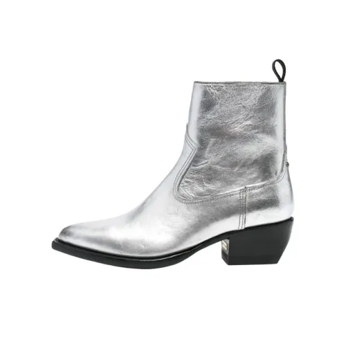 Golden Goose Ботильоны Серебристые Женские