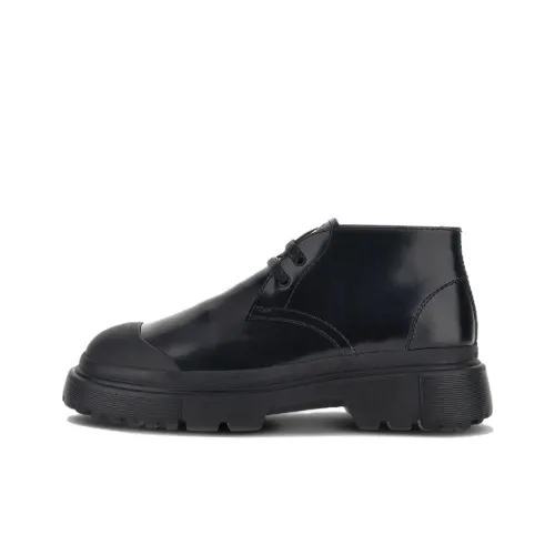 HOGAN H619 Модные ботильоны мужские черные