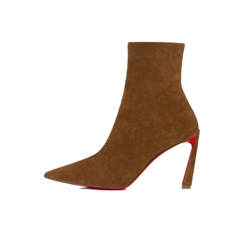 CL Ботильоны 8,5 см Женские Коричневые