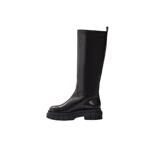 MACKAGE Commander Женские высокие сапоги до колена черные