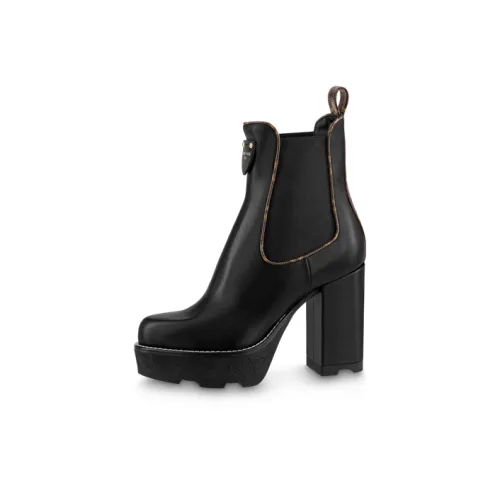 LOUIS VUITTON Beaubourg Короткий Челси Женские Черный