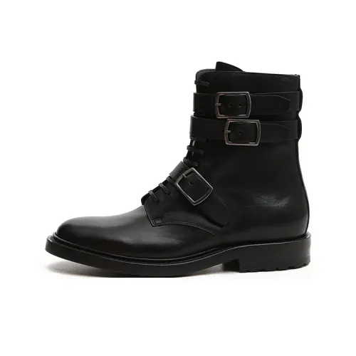 SAINT LAURENT Army Ботильоны Женские Черный