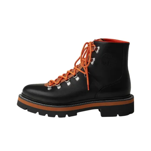 HERMES Мужские ботинки Martin, черные