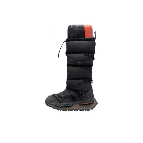 Adidas Originals x Moncler Колено Высокие Сноубутсы Унисекс Черные