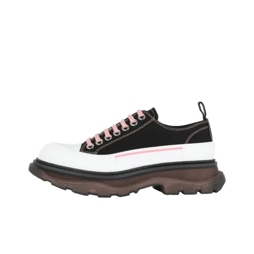 Alexander McQueen Tread Slick Ankle Длина Martin Boot Мужской Coffee Black