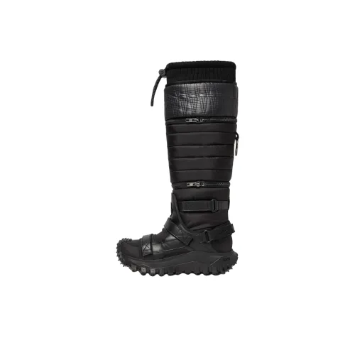 Willow Smith x Moncler Trailgrip Zenith Высокие сапоги до колена 4,5 см женские черные