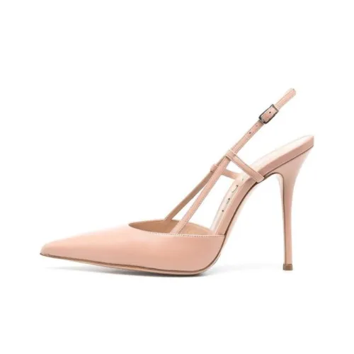 Casadei Низкий каблук Высокие каблуки 10 см Женские Коричневый