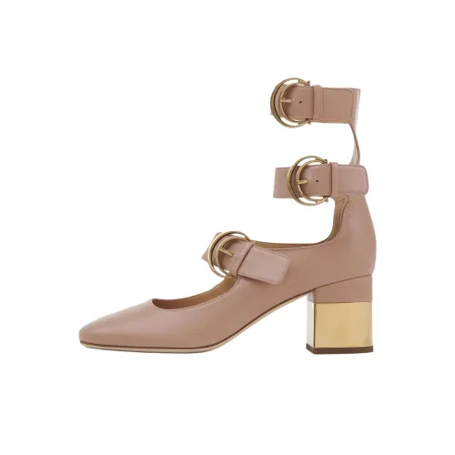 Chloe ALIZÈ Квадратный каблук Высокие каблуки 6,5 см Женские Коричневый