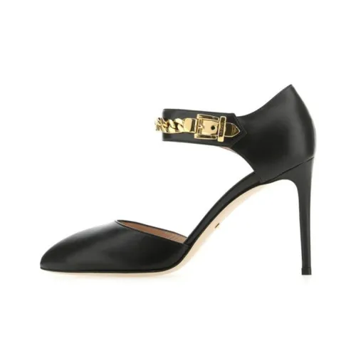 GUCCI PUMPS Высокие каблуки Женские Черный