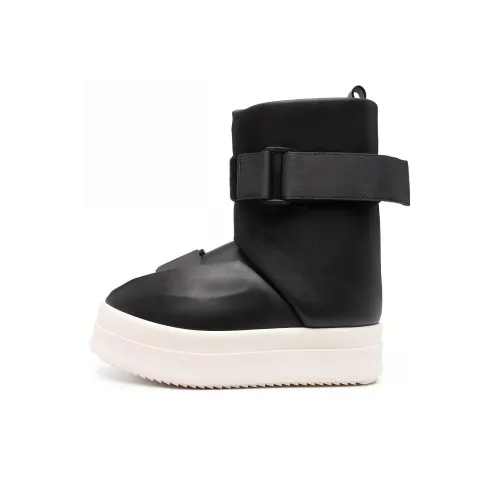 RICK OWENS совместный бренд Ботильоны Черные Мужские