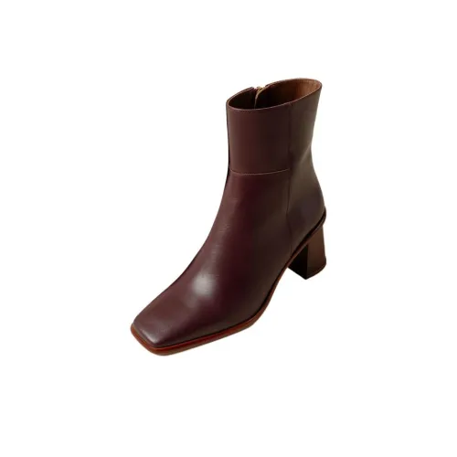 ALOHAS Ботильоны 7,5 см Женские Коричневые