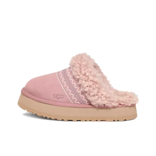 UGG противоскользящие домашние тапочки унисекс розовые серые