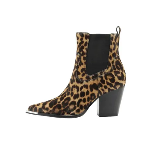 Schutz Bota Tinna Short Chelsea 8,3 см Женские Желтые