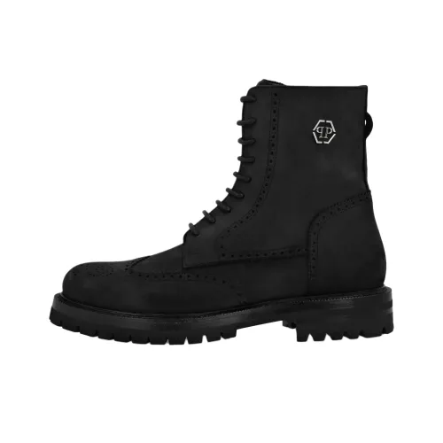 PHILIPP PLEIN Hexagon Ботильоны Черные Мужские