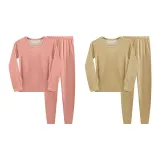 Женский комплект из 2 предметов (розовый + желтый)