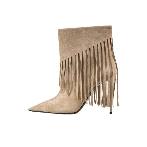 PINKO Ботильоны 10 см Женские Светлый Умбра