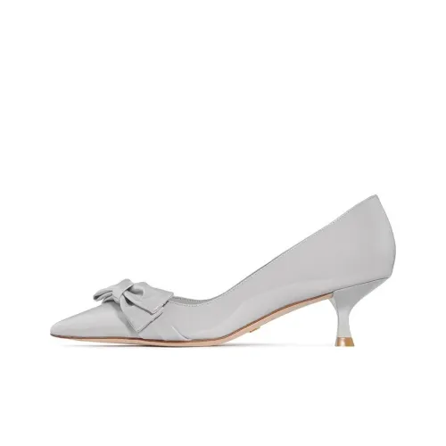Stuart Weitzman Высокие каблуки Жемчужно-серый Женские