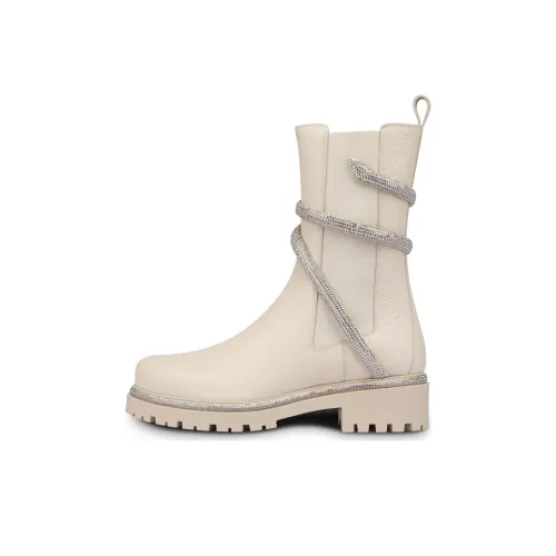 RENE CAOVILLA Челси Женские Белые