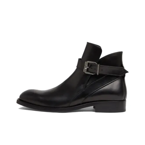 VERSACE Ботильоны Мужские Черные