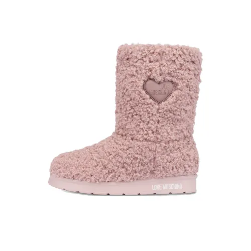 LOVE MOSCHINO Короткий MID Голень Сноубутсы Женские Розовый