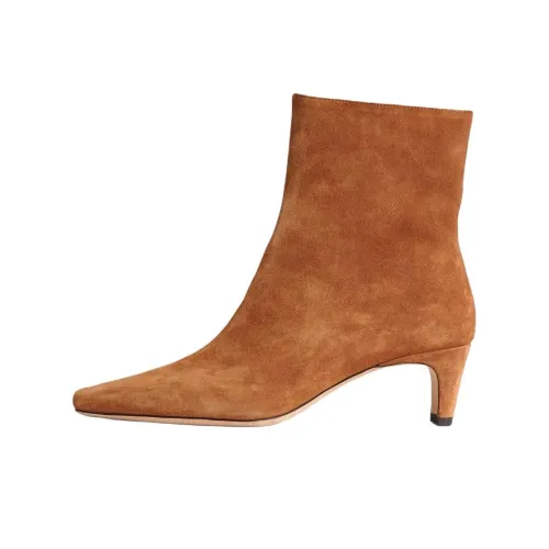 Staud WALLY Ботильоны 5,5 см Женские Коричневый