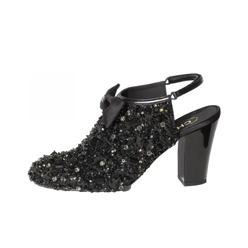CHANEL Высокие каблуки Черные Женские