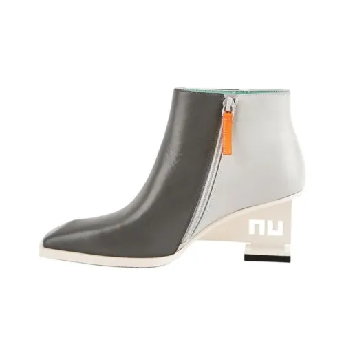 UNITED NUDE Un BOOTIE MID Ii Ботильоны 6,5 см Женские Темно-серый