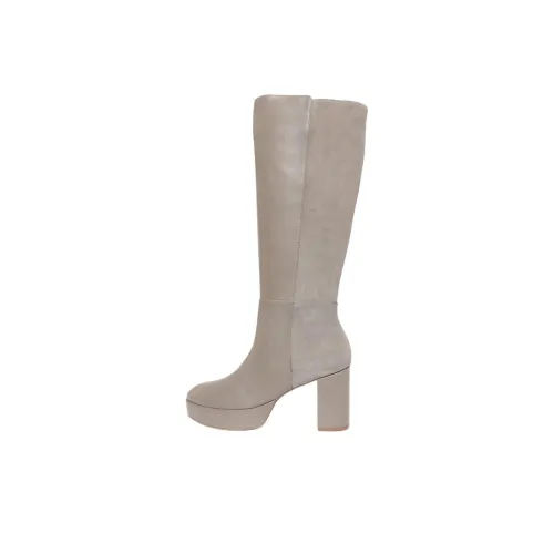 Sarah Chofakian Колено Высокие сапоги 8 см Женские Серый