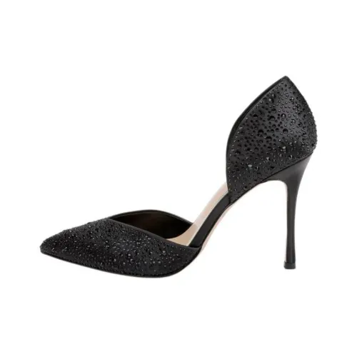 Badgley Mischka Grace 2 Узкий каблук Высокие каблуки 9,5 см Женские Черный