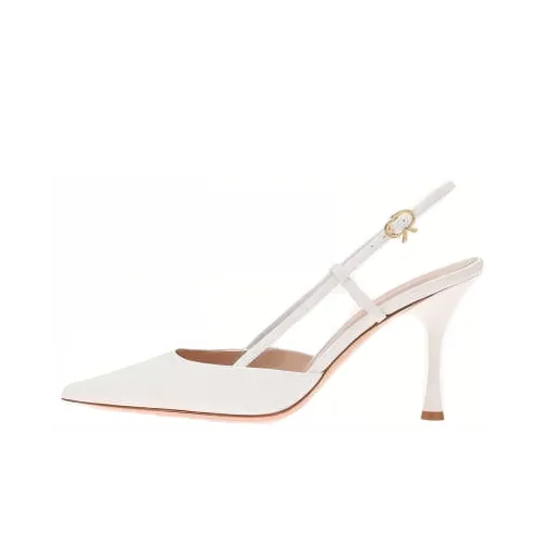 GIANVITO ROSSI Ascent Узкий каблук Высокие каблуки 8,5 см Женские Белые