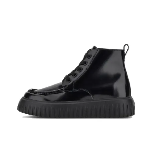 HOGAN H Stripes Ботильоны Мужские Черные