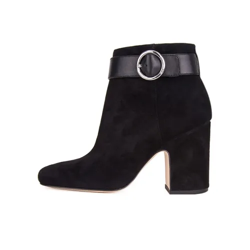 MICHAEL KORS Высокие ботильоны на каблуке Женские Черные