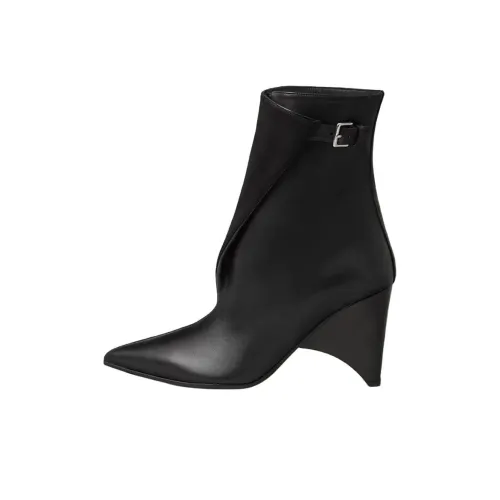 HERMES Hanae Ботильоны 8,5 см Женские Черные