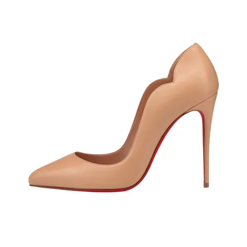 CL Узкий каблук Высокие каблуки 10 см Женские Телесный