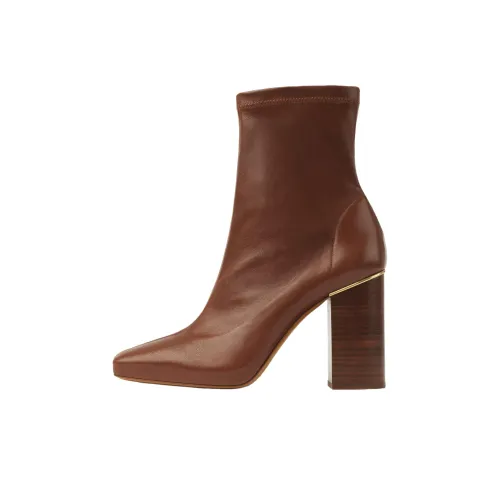 Chloe Ambre Ботильоны 9,5 см Женские Коричневый