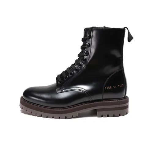 COMMON PROJECTS Короткие ботильоны каблук 3,8 см женские черные