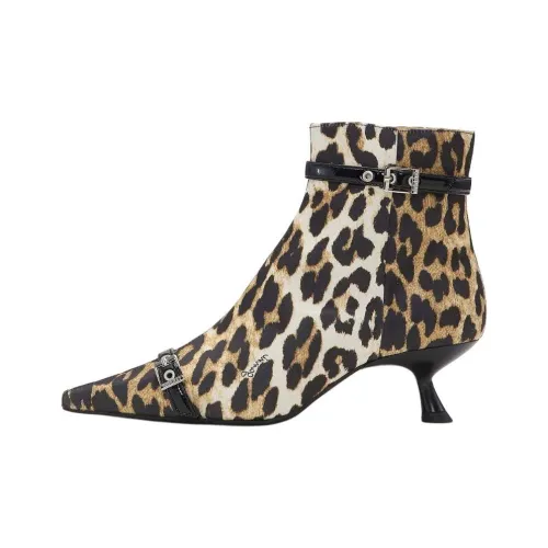 GANNI Ботильоны Женские Умбра