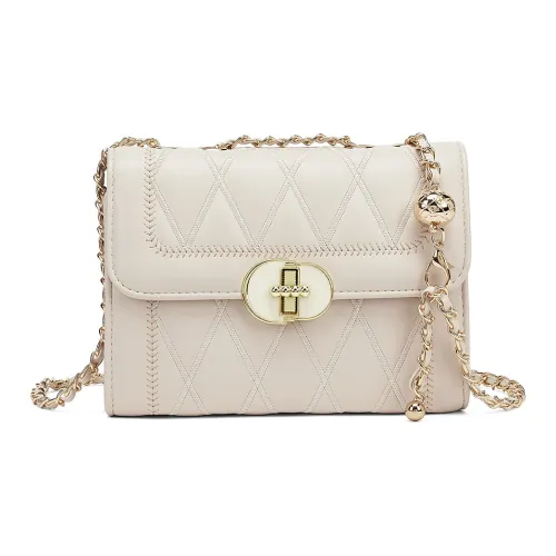 ST SAT Сумка через плечо из синтетической кожи стандартная женская темно-черный белый