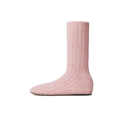 Bottega Veneta Ботильоны Женские Розовые