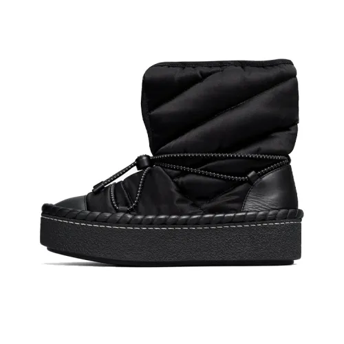 Tory Burch Женские сноубутсы с покрытием черные