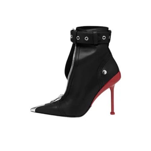 Alexander McQueen Ботильоны Черные Женские