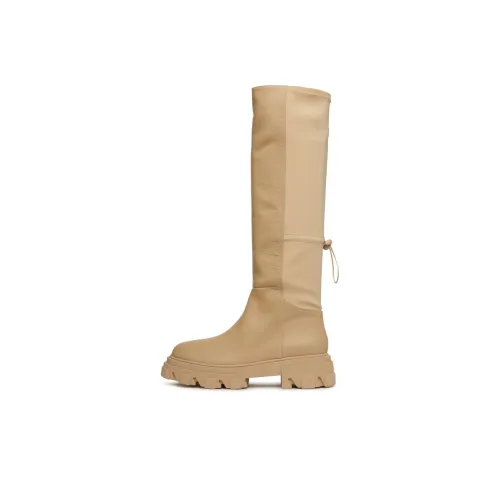 GIA BORGHINI MID Голень Ботинки Женские Бежевый