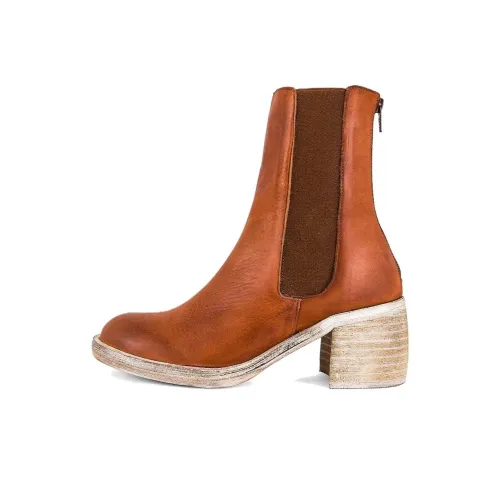 FREE PEOPLE Короткий Челси 6,5 см Женский Коричневый